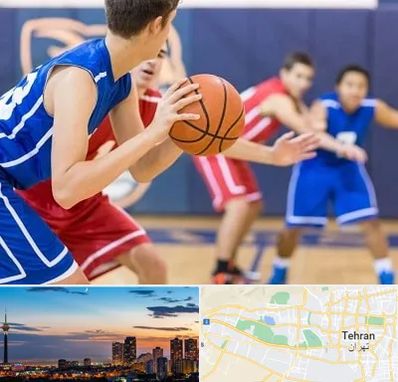 آموزشگاه بسکتبال در غرب تهران