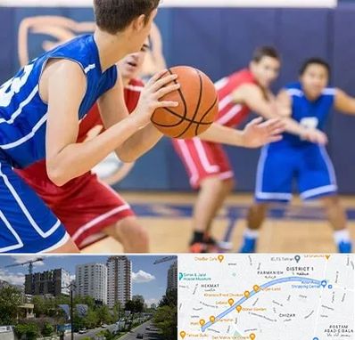 آموزشگاه بسکتبال در اندرزگو