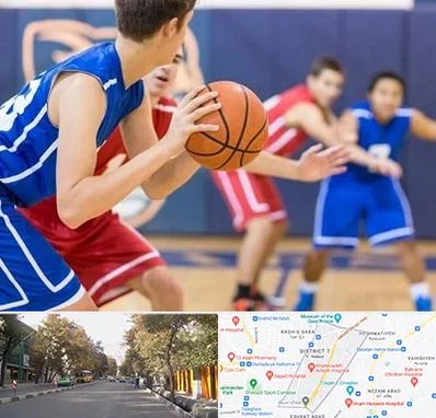 آموزشگاه بسکتبال در شریعتی