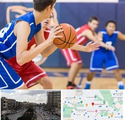 آموزشگاه بسکتبال در بلوار فردوسی مشهد