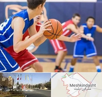 آموزشگاه بسکتبال در مشکین دشت
