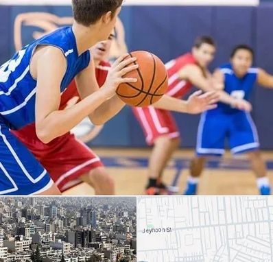 آموزشگاه بسکتبال در جیحون