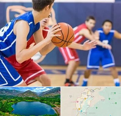 آموزشگاه بسکتبال در رودبار