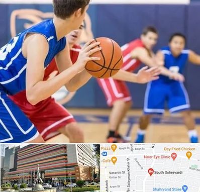 آموزشگاه بسکتبال در سهروردی