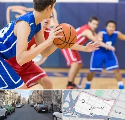 آموزشگاه بسکتبال در مجیدیه شمالی