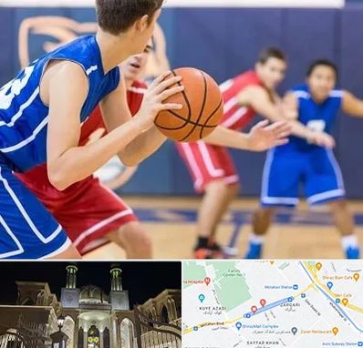 آموزشگاه بسکتبال در زرگری شیراز