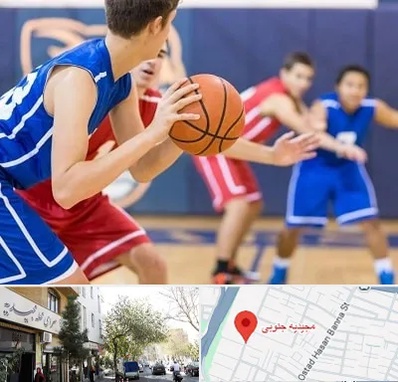 آموزشگاه بسکتبال در مجیدیه جنوبی