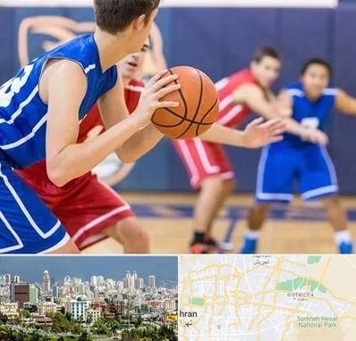 آموزشگاه بسکتبال در شرق تهران