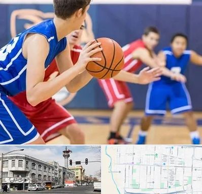 آموزشگاه بسکتبال در 17شهریور