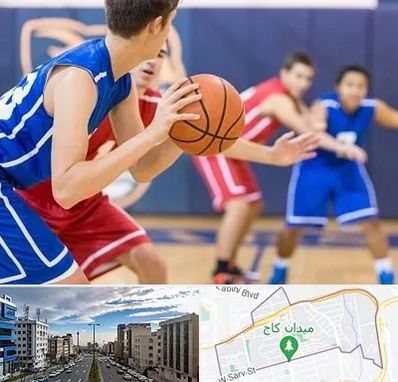 آموزشگاه بسکتبال در سعادت آباد تهران