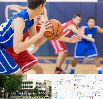 آموزشگاه بسکتبال در طالقانی