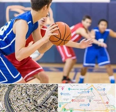 آموزشگاه بسکتبال در شهرک غرب مشهد