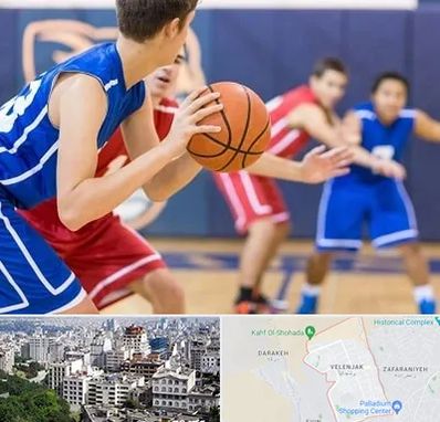 آموزشگاه بسکتبال در ولنجک