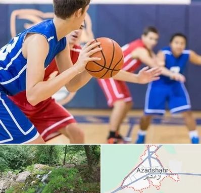 آموزشگاه بسکتبال در آزادشهر
