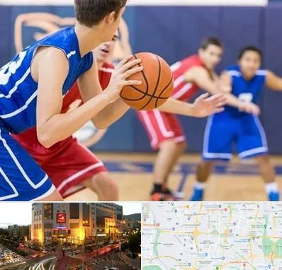 آموزشگاه بسکتبال در جنت آباد تهران