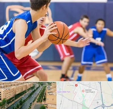 آموزشگاه بسکتبال در فاز سه اندیشه
