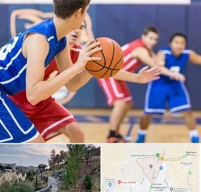 آموزشگاه بسکتبال در باغستان کرج