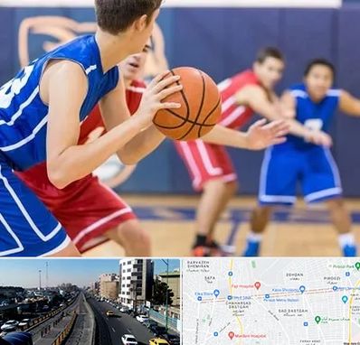 آموزشگاه بسکتبال در پیروزی