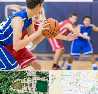 آموزشگاه بسکتبال در وکیل آباد مشهد