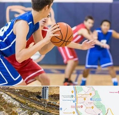 آموزشگاه بسکتبال در خیابان نیایش شیراز