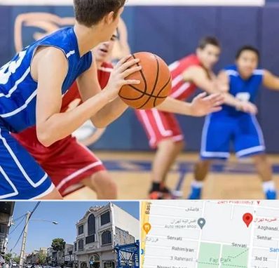 آموزشگاه بسکتبال در افسریه