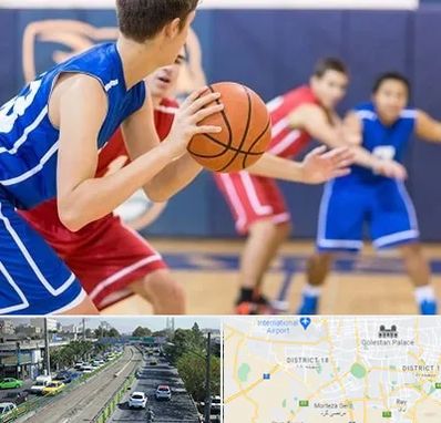 آموزشگاه بسکتبال در جنوب تهران
