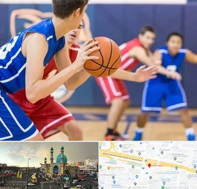 آموزشگاه بسکتبال در رسالت