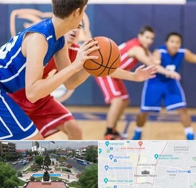 آموزشگاه بسکتبال در بهارستان