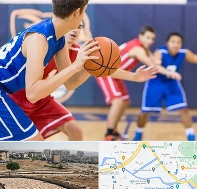آموزشگاه بسکتبال در کوی وحدت شیراز