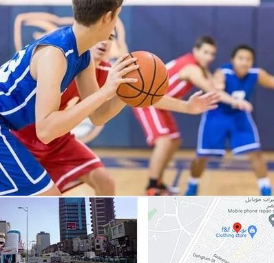 آموزشگاه بسکتبال در چهارراه طالقانی کرج