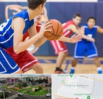 آموزشگاه بسکتبال در تهرانسر