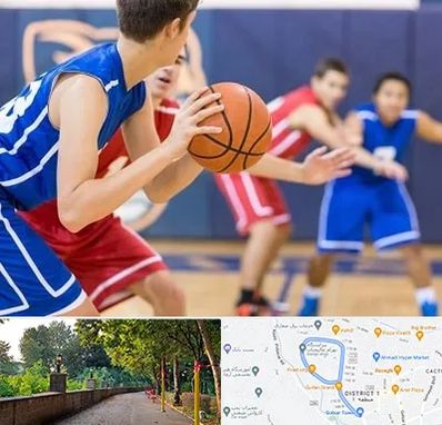 آموزشگاه بسکتبال در بلوار گیلان رشت