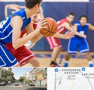 آموزشگاه بسکتبال در چهارصد دستگاه