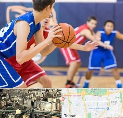 آموزشگاه بسکتبال در مرزداران