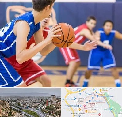 آموزشگاه بسکتبال در معالی آباد شیراز
