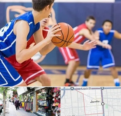 آموزشگاه بسکتبال در سلسبیل