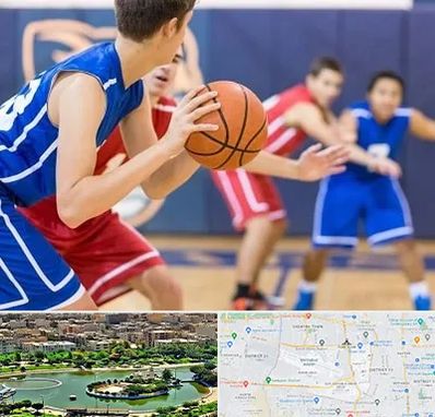 آموزشگاه بسکتبال در منطقه 9 تهران