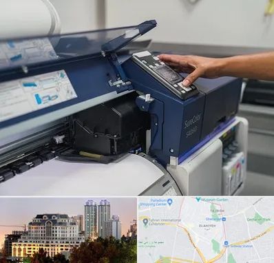 چاپ فلکسی در فرشته 