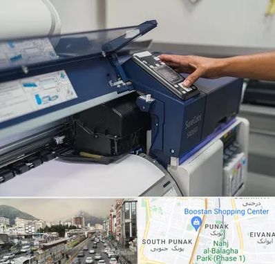 چاپ فلکسی در پونک 