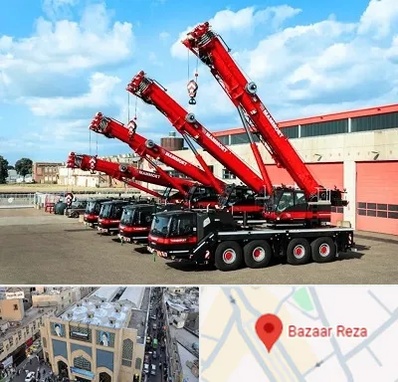 جرثقیل در بازار رضا مشهد