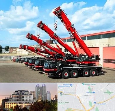 جرثقیل در فرشته 