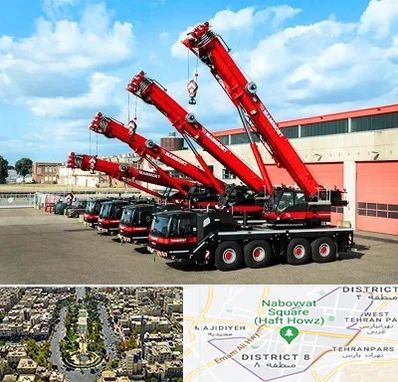 جرثقیل در نارمک 