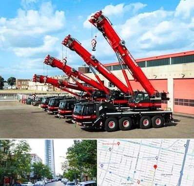 جرثقیل در امامت مشهد