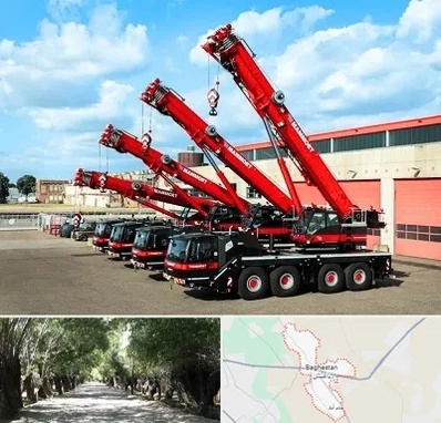 جرثقیل در باغستان