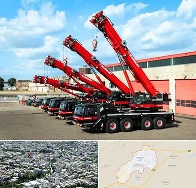 جرثقیل در شاهرود