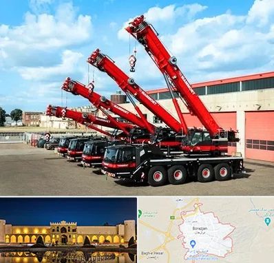 جرثقیل در برازجان