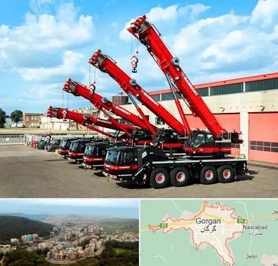 جرثقیل در گرگان