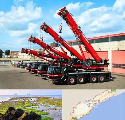 جرثقیل در بندرلنگه