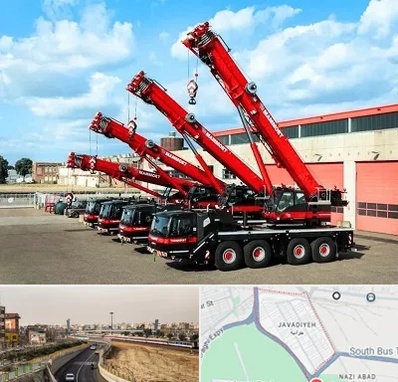 جرثقیل در جوادیه