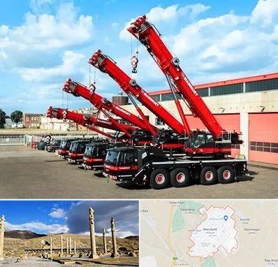 جرثقیل در مرودشت